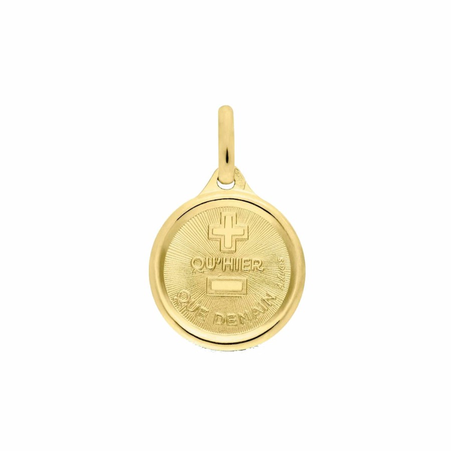 Bijoux AUGIS Enfant | Medaille A.Augis Amour L'Originale En Or Jaune